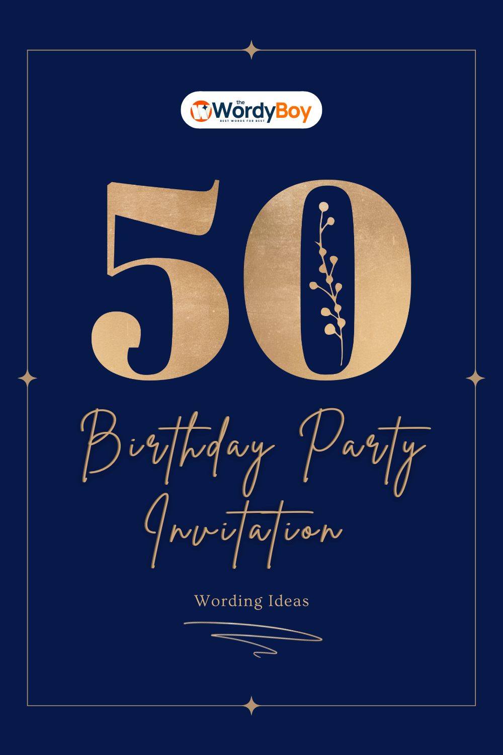 101+ Best 50th Birthday Invitation Wording And Messages (Templates)