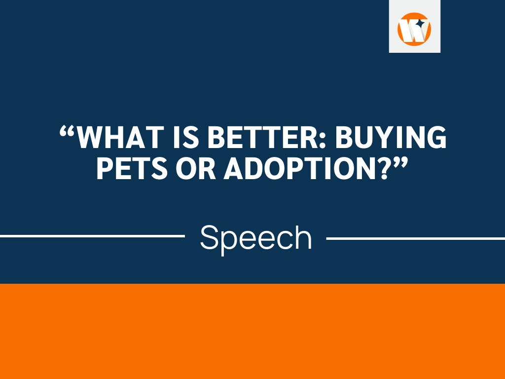 what are the best pets speech
