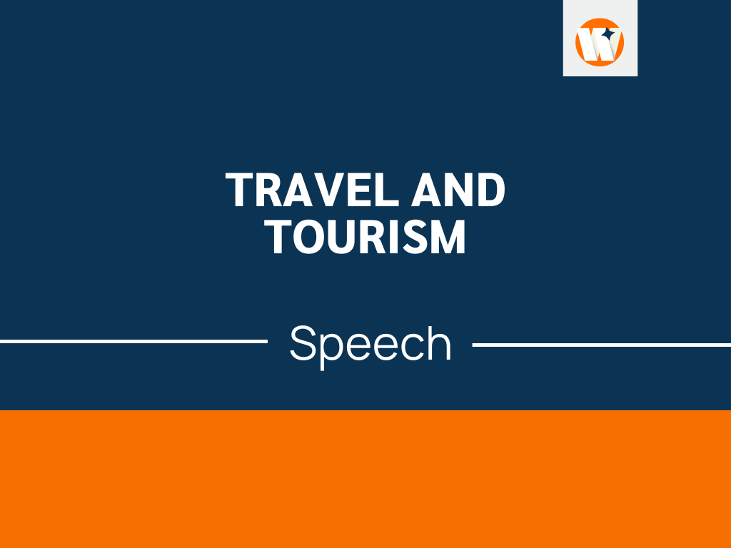tourism related speech