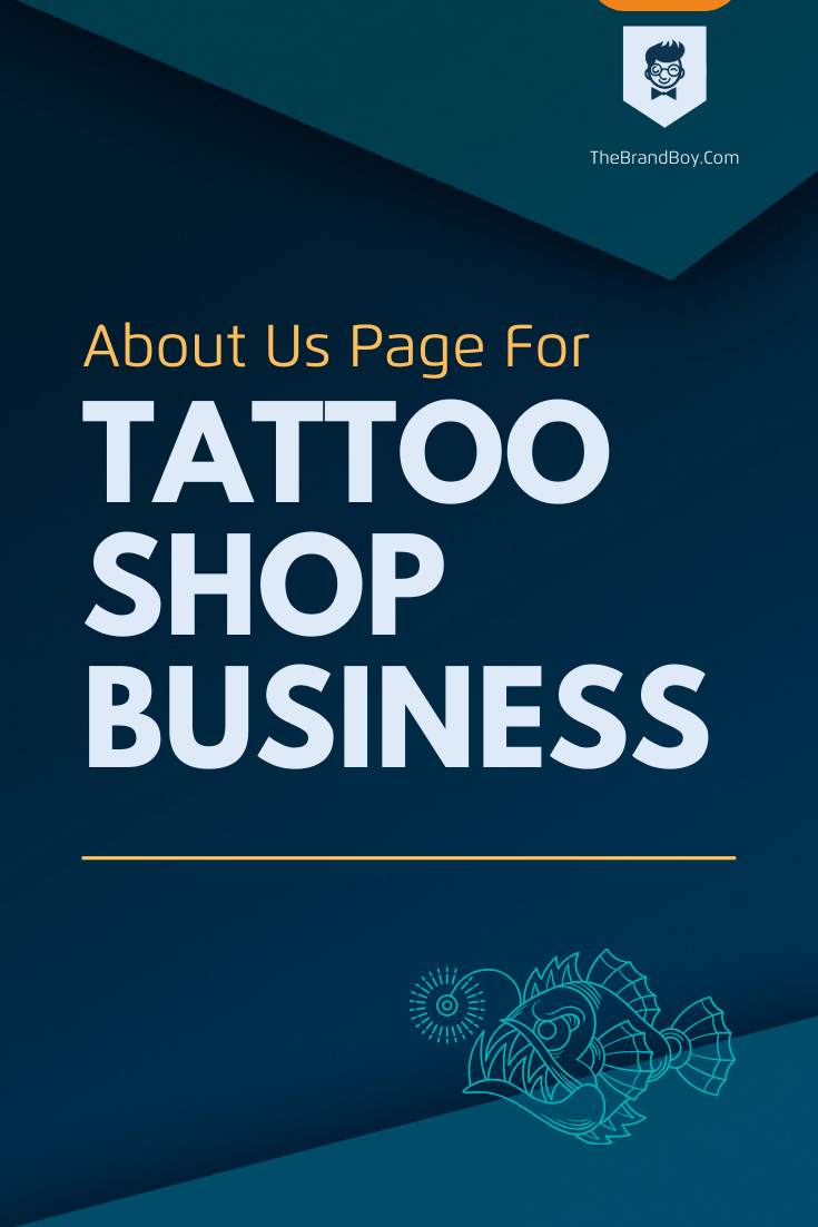 Tattoo Shop: 6 About us Page Templates